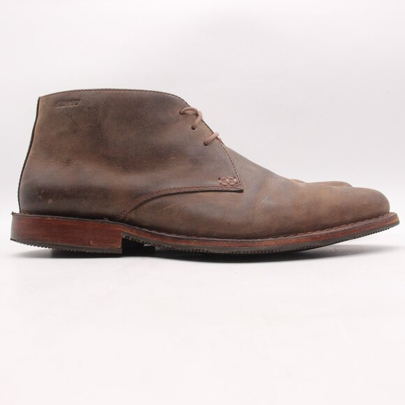 Sebago Chukka Boots Men's Size US 10 D Tremont Dark Brown Leather HandCrafted - Picture 1 of 12